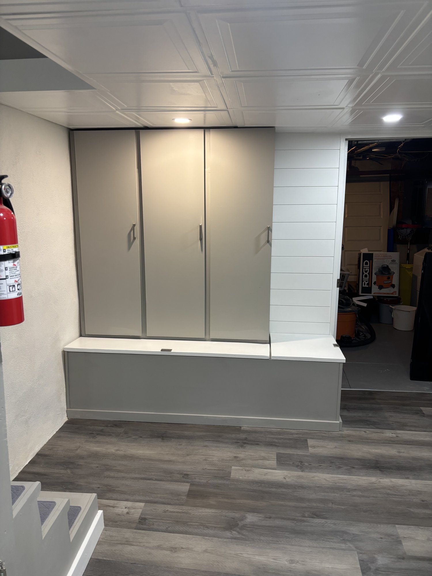 Custom cabinets & storage